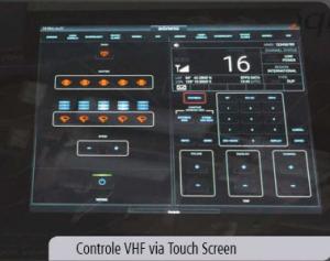 Controle VHF via Touch Screen