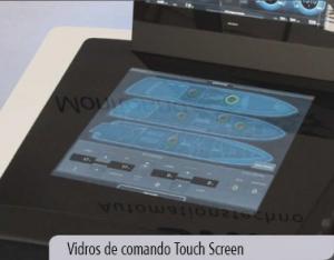 Vidros de comando Touch Screen